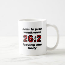 Cool 26.2 marathon mugs