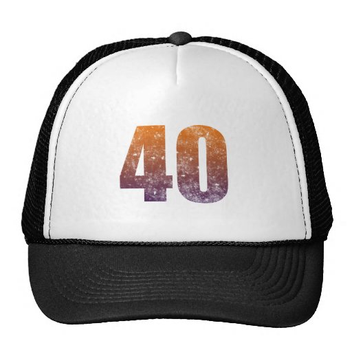 Cool 40th Birthday Gift Mesh Hat Cool 40th Birthday Gift Mesh Hat