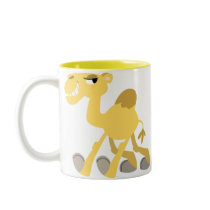 Cool and Cute Cartoon Camel Mug