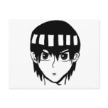 Cool anime character bro! postcards