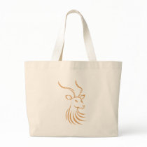 Cool Antelope Deer Logo Bag