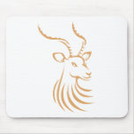 Cool Antelope Deer Logo mousepads