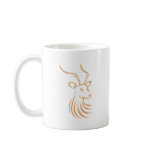 Cool Antelope Deer Logo mugs