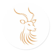 Cool Antelope Deer Logo