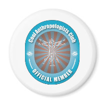 Cool Anthropologists Club Refrigerator Magnet