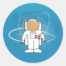 Cool Astronaut Sticker