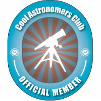 Cool Astronomers Club Acrylic Cut Out