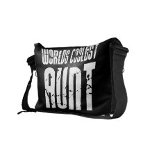 Cool Aunty Aunts Aunties : Worlds Coolest Aunt Messenger Bag