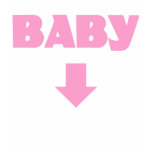 Cool Baby Arrow Maternity T-Shirt It's a Girl