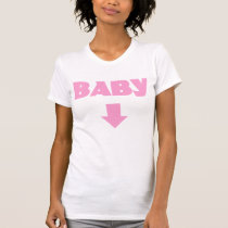 Cool Baby Arrow Maternity T-Shirt It's a Girl t-shirts