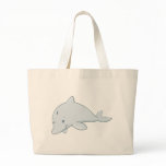 Cool Baby Bottlenose Dolphin Cartoon bags