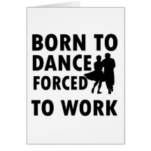 Cool Ballroom dance Designs Greeting Cards