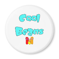 Cool Beans Refrigerator Magnet
