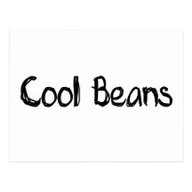 Cool Beans Postcard