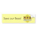Cool Bees bumper stickers