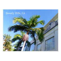Cool Beverly Hills Postcard!