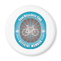 Cool Bicyclists Club Magnets