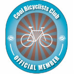 Cool Bicyclists Club photo sculptures