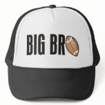 Cool Big Bro Shirt - Football Theme hats