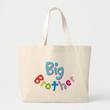 Cool Big Brother Shirt Canvas Bags