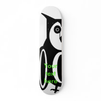 Cool black and white owl