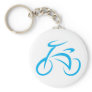 Cool Blue Bicycle Biking Logo