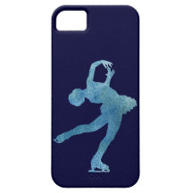 Cool Blue Figure Skater