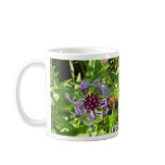 Cool blue flower mug cornflower