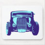Cool Blue Hot Rod Mousepad