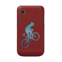 Cool Blue Mountain Biker Samsung Galaxy S Cover