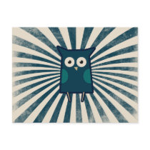 Cool Blue Owl Postcards