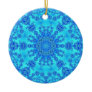 Cool Blue Snowflake Christmas Tree Ornaments