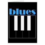 Cool blues piano cards