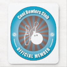 Cool Bowlers Club Mouse Pad