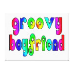 Cool Boyfriends : Groovy Boyfriend Stretched Canvas Prints