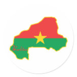 Cool Burkina Faso stickers