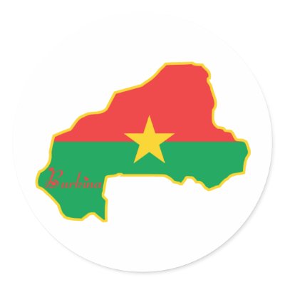 Cool Burkina Faso Sticker by worldtees