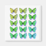 Cool Butterflies Fridge Magnet
