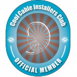 Cool Cable Installers Club photo sculptures