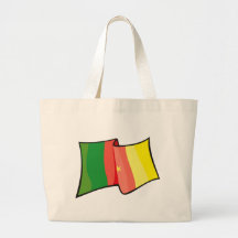 Cool Cameroon Flag Bags