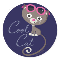 Cool Cat Sticker stickers