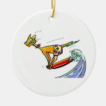 CooL CaT SuRfEr Ornament