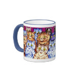 Cool Cats Mug by Louis Wain