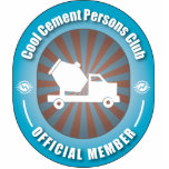 Cool Cement Persons Club photo sculptures