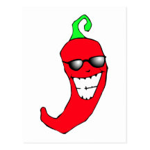 Cool Chilli Pepper Post Cards