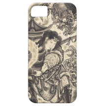 Cool classic vintage japanese demon ink tattoo iPhone 5 case