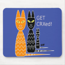 Cool Cornish Rex cats mousepad Musmattor