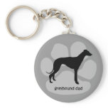 Cool dad greyhound keychains