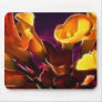 Cool Dark Purple Calla Lilies Mouse Pad