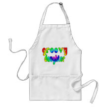 Cool Daughters Birthdays Christmas Groovy Daughter Aprons